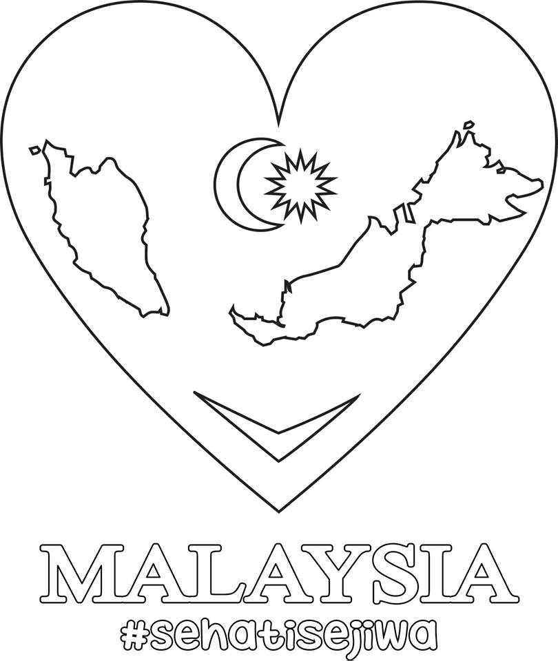 810x960 Merdeka Coloring Pages For Kids ~ Parenting Times
