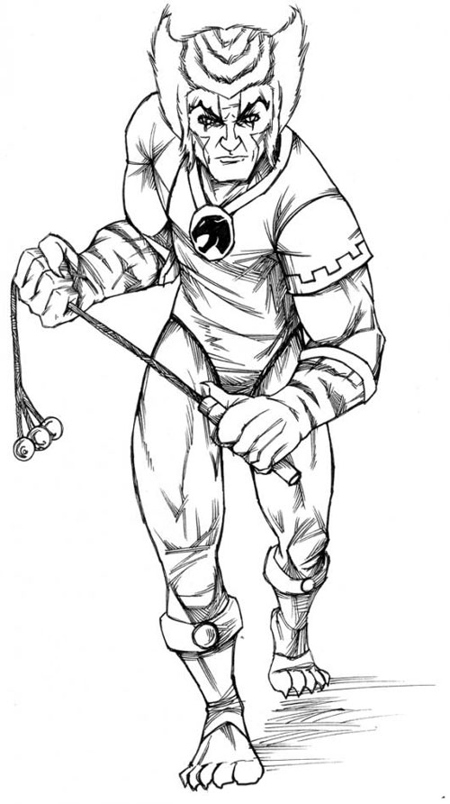 500x892 Thundercats Coloring Pages 1658 500 892 Books With Regard
