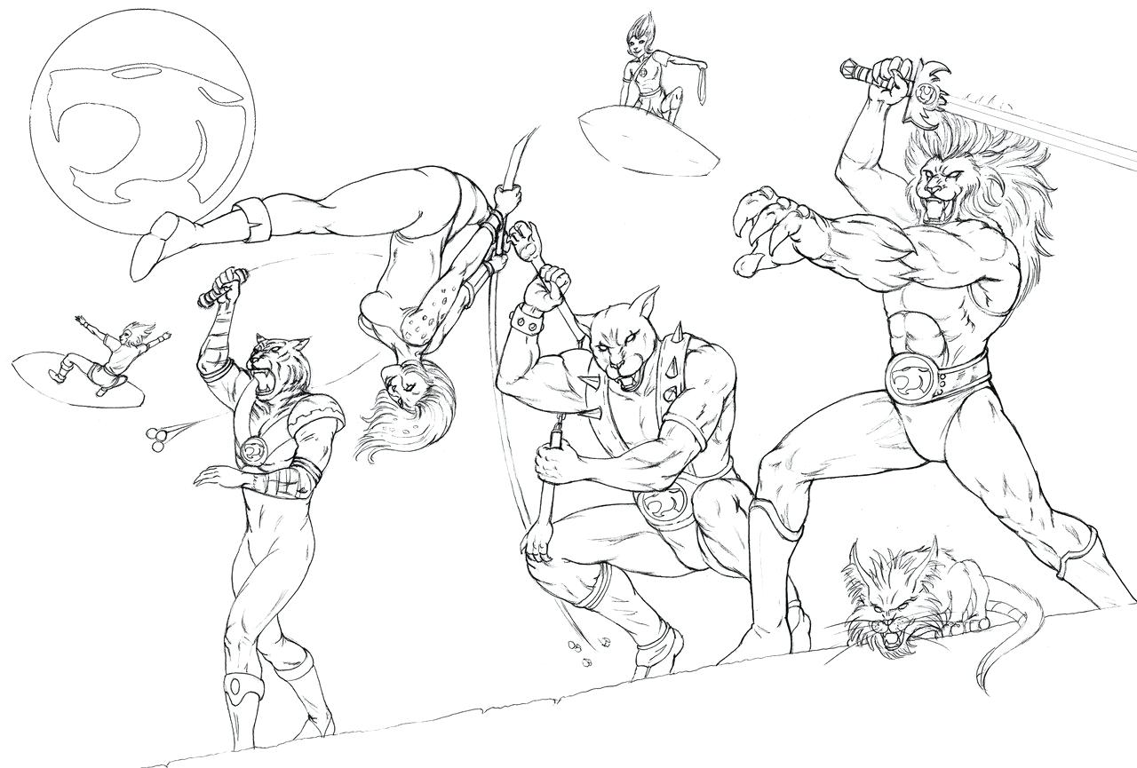 1280x865 Coloring Pages Thundercats To Print Books Download For Best