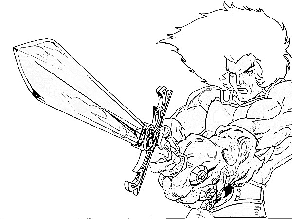 600x450 Thundercats Coloring Pages To Print Thundercats Coloring Pages