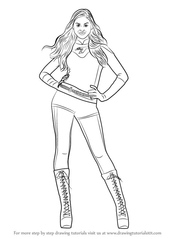 566x800 The Thundermans Coloring Pages