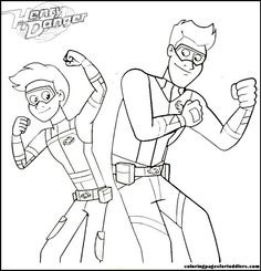 236x245 Henry Danger Logo Clipart Coloring Page Fun Henry Danger