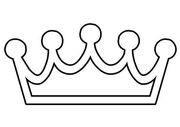 600x425 Tiara Coloring Pages Princess Crown Printable