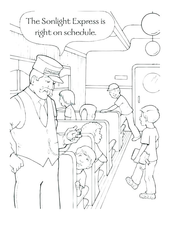 618x803 Polar Express Coloring Sheets Polar Express Train Coloring Pages