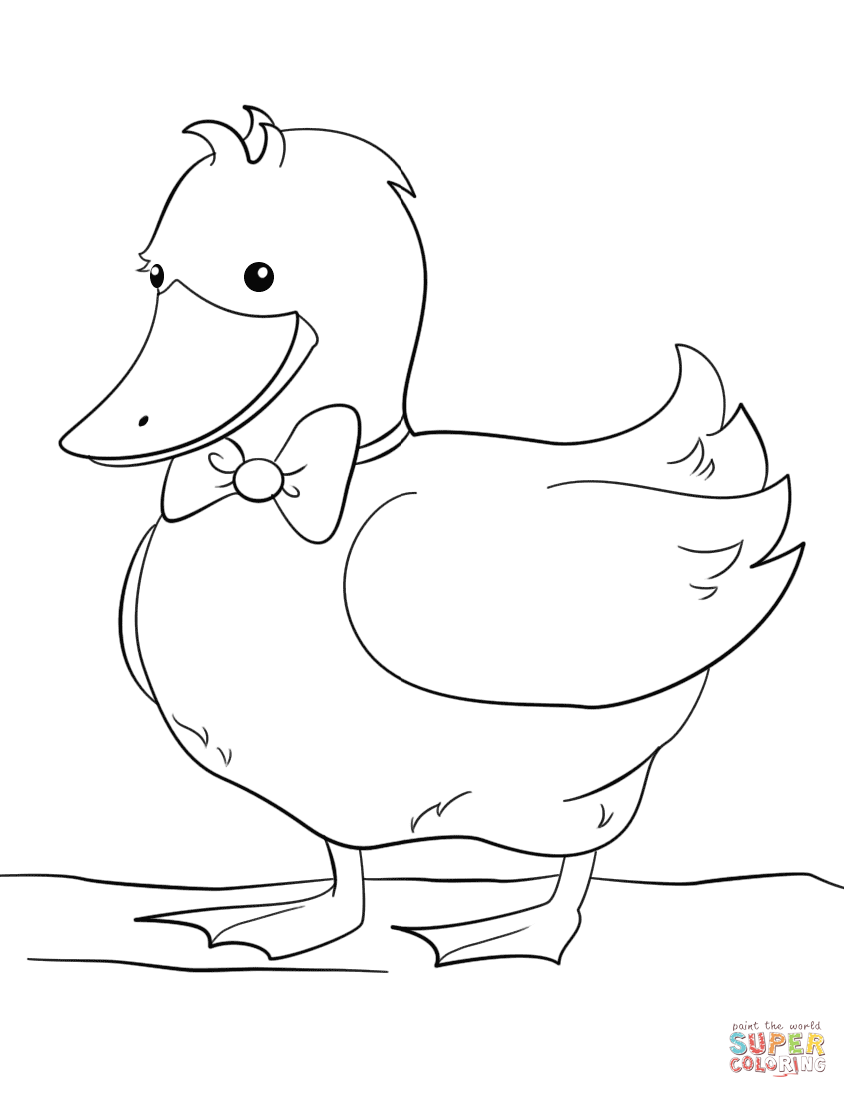 848x1098 Tie Coloring Page
