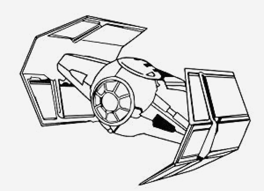 879x635 22 Portraits Tie Fighter Coloring Page Memorable