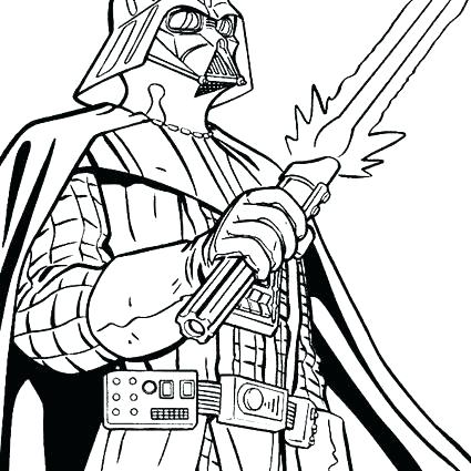 425x425 Angry Birds Star Wars Coloring Pages Darth Vader Page Tie Fighter