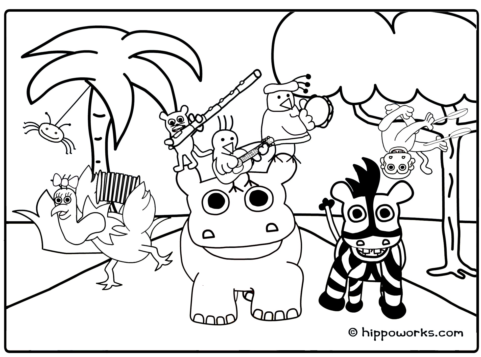 1944x1440 Tiffany Animal Coloring Pages Luxury Smart Idea Jungle Animals
