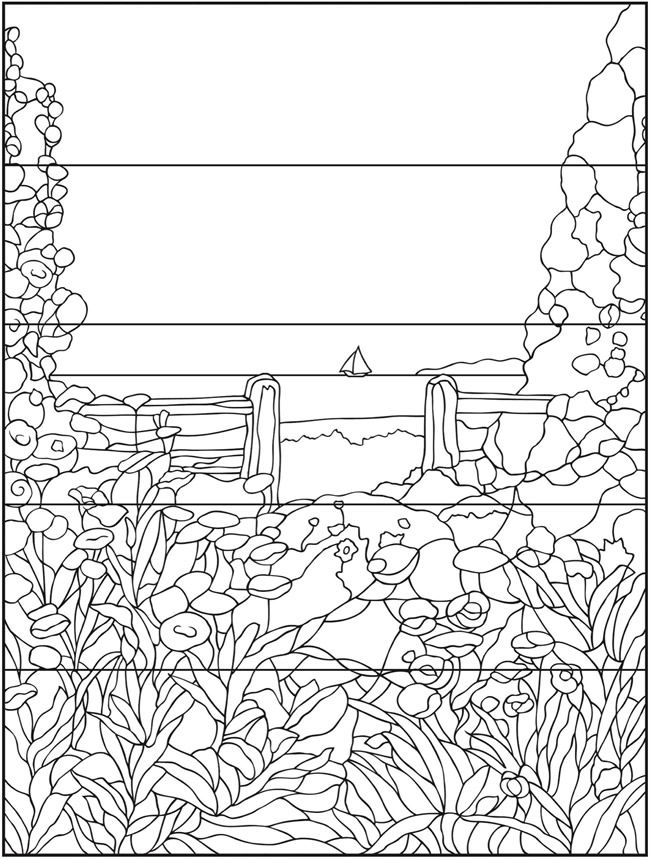650x860 Creative Haven Magnificent Tiffany Windows Coloring Book Welcome