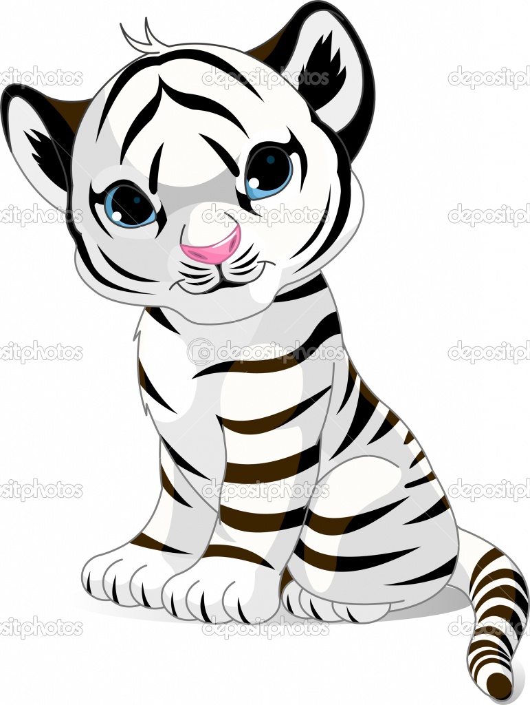 771x1024 And Coloring Pages Of Cute Baby Tigers