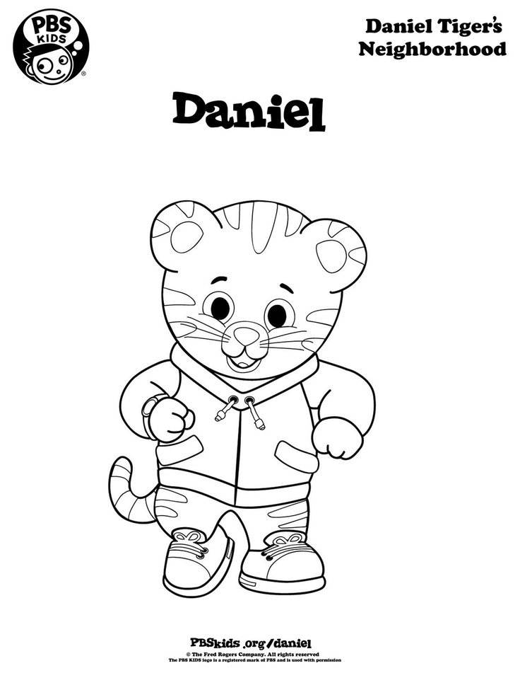 736x951 Marvellous Inspiration Daniel Tiger Coloring Pages Page