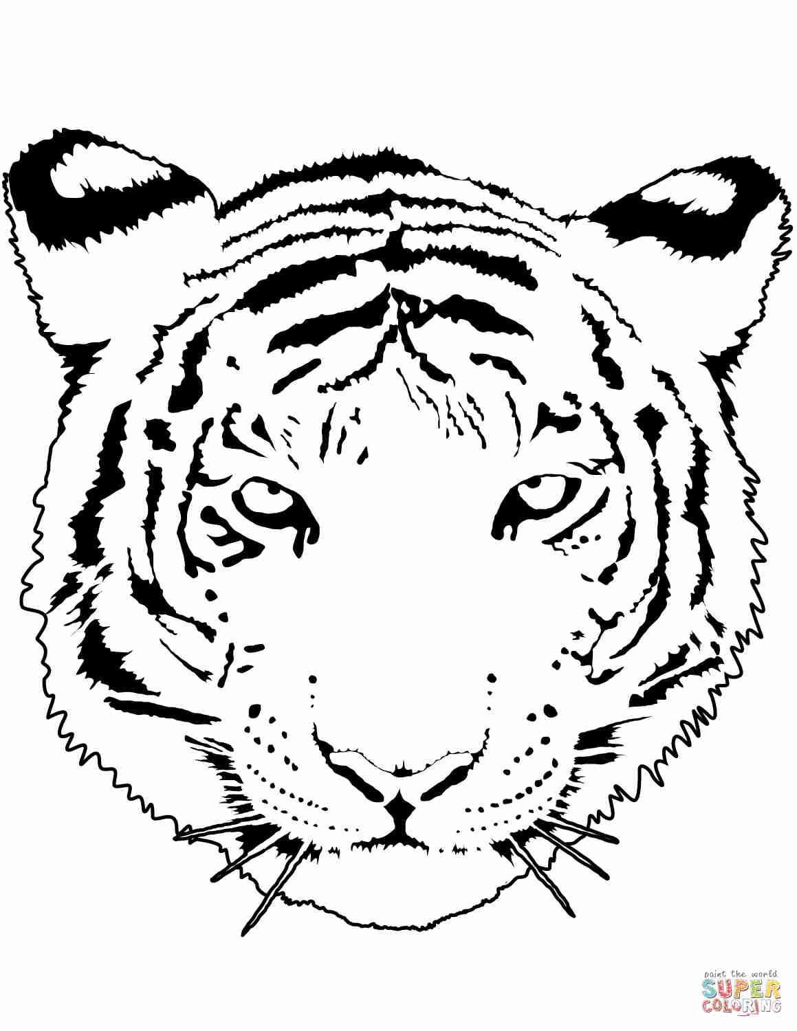 1159x1500 Full Coloring Pages Of Tiger Cubs Tigers Free