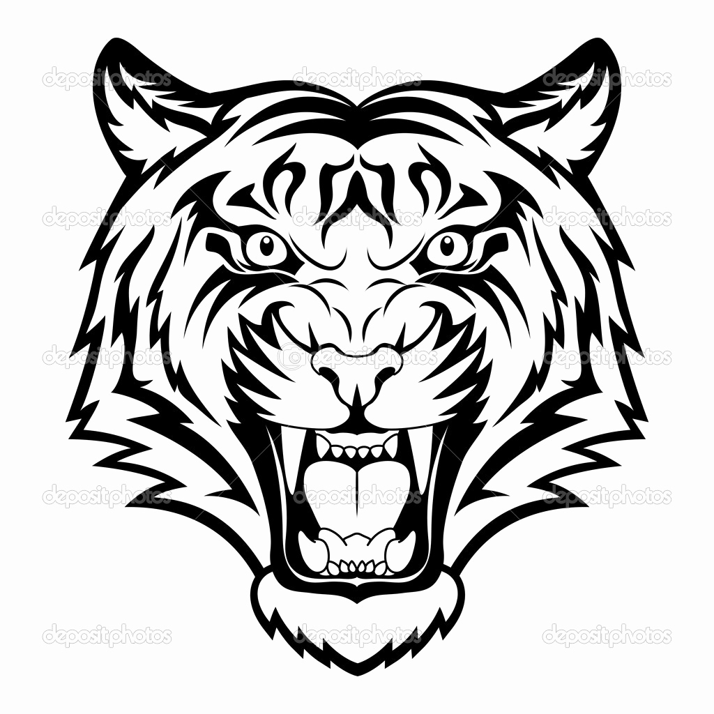 1024x1024 Tiger Head Coloring Pages Ohmygirl.us