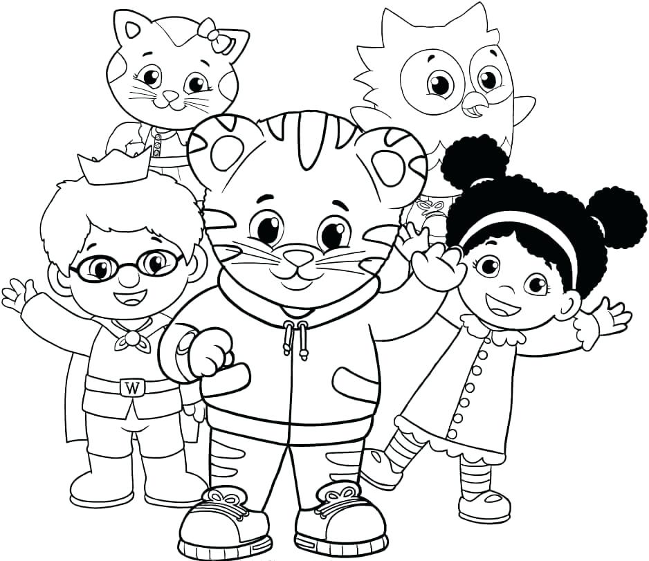 938x811 Tiger Printable Coloring Pages Tiger Coloring Pages Tiger