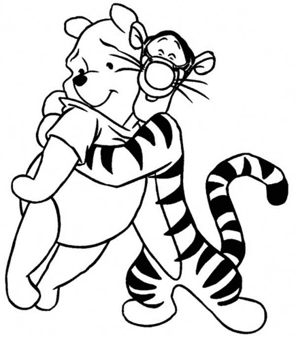 600x683 Hug Coloring Page Snowman Cartoon Penguin