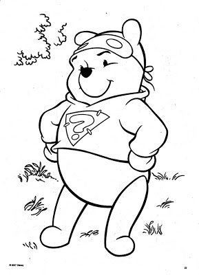 289x400 Jarvis Varnado Disney Coloring Pages Super Hero Pooh