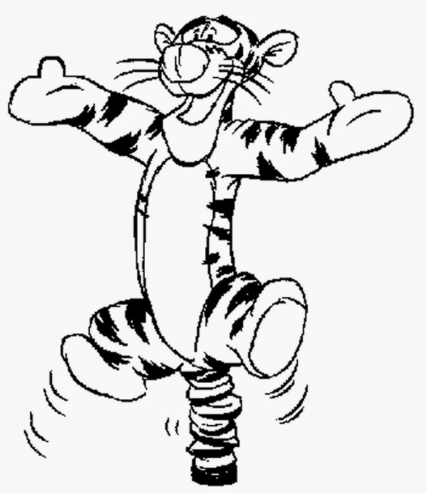 600x694 7 Winnie The Pooh Coloring Pages