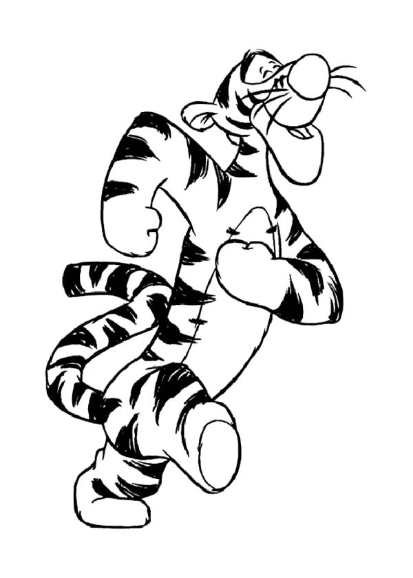 600x840 Baby Tigger Coloring Pages