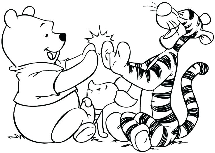 736x523 Tigger Coloring Pages Baby Coloring Pages Coloring Page Color Book
