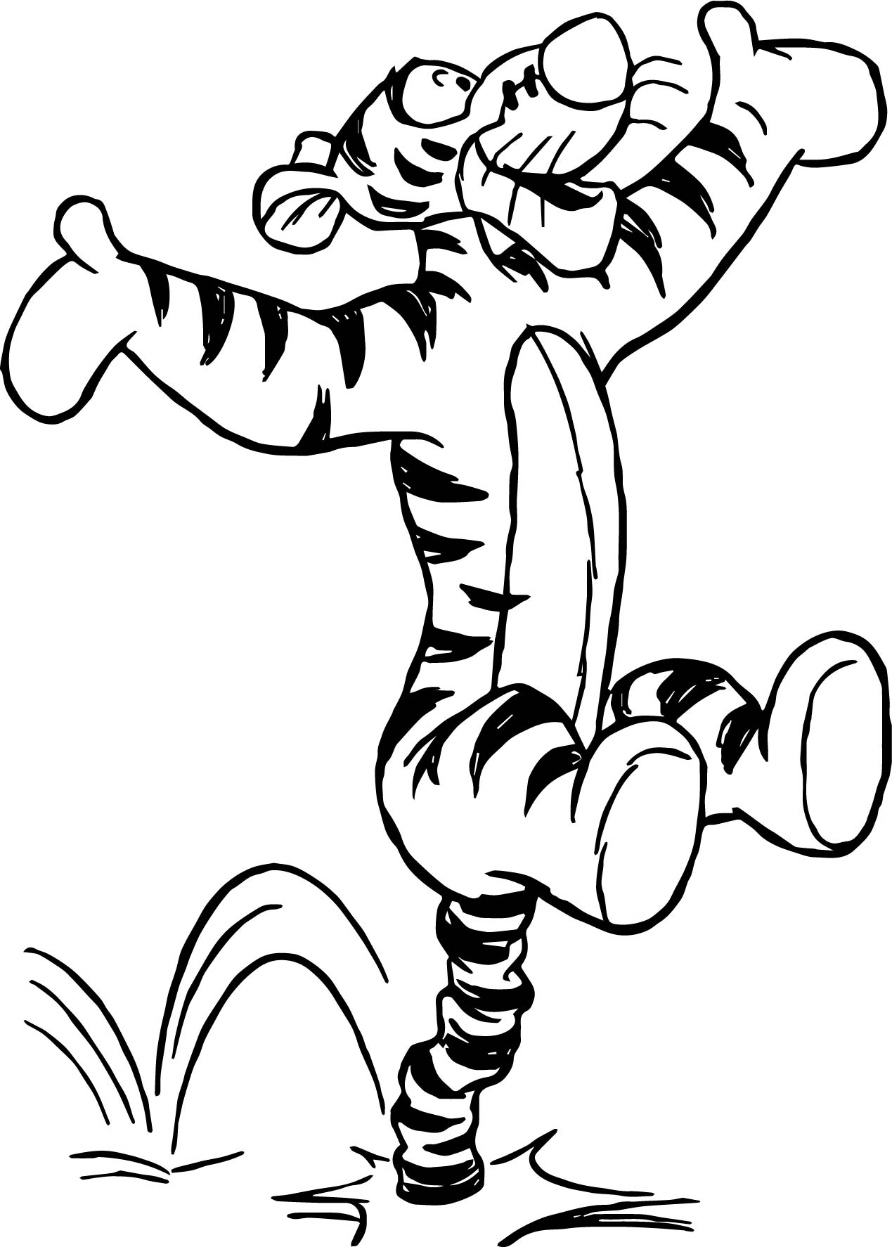 1269x1774 Cute Baby Tigger Coloring Pages Womanmate Com Amazing