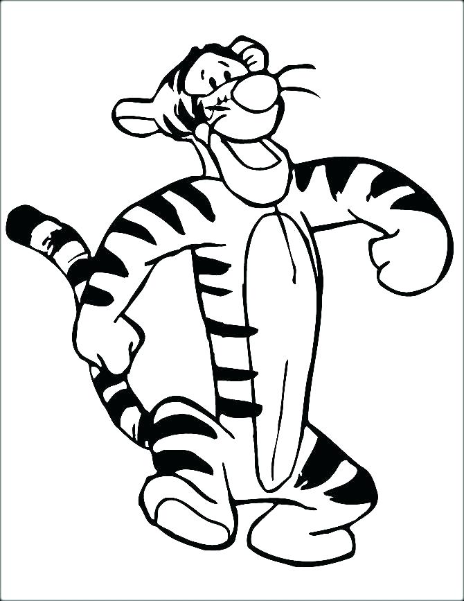 670x867 Tigger Coloring Pages Coloring Pages Coloring Pages Of The Pooh