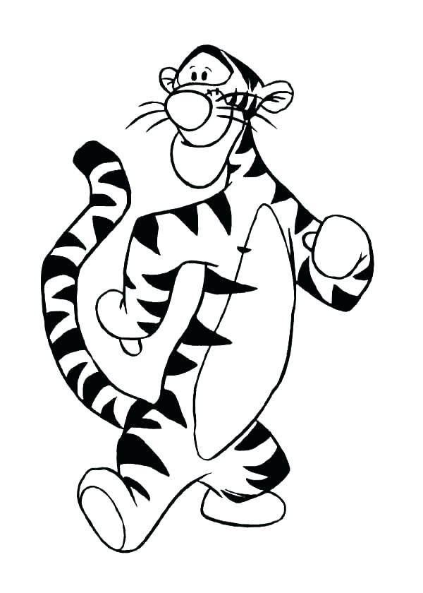 600x840 Tigger Coloring Pages