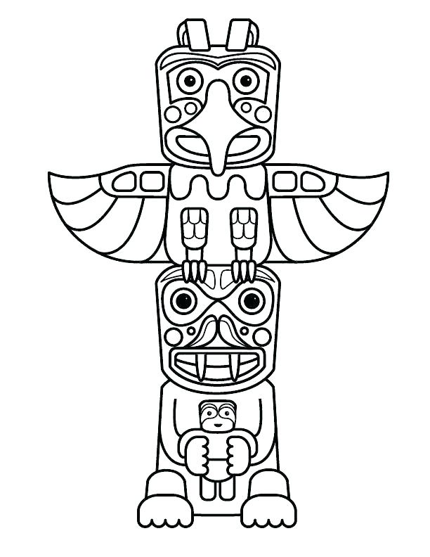 612x792 Tiki Coloring Pages Mask Coloring Pages Masks Coloring Pages