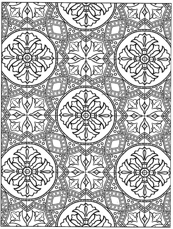 572x755 Kids N 30 Coloring Pages Of Tiles