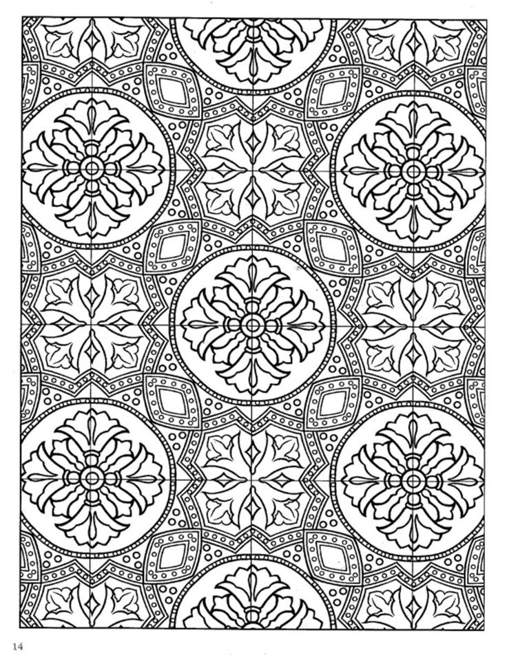 736x952 32 Best Coloring Pageslineart Designs Tiles Images