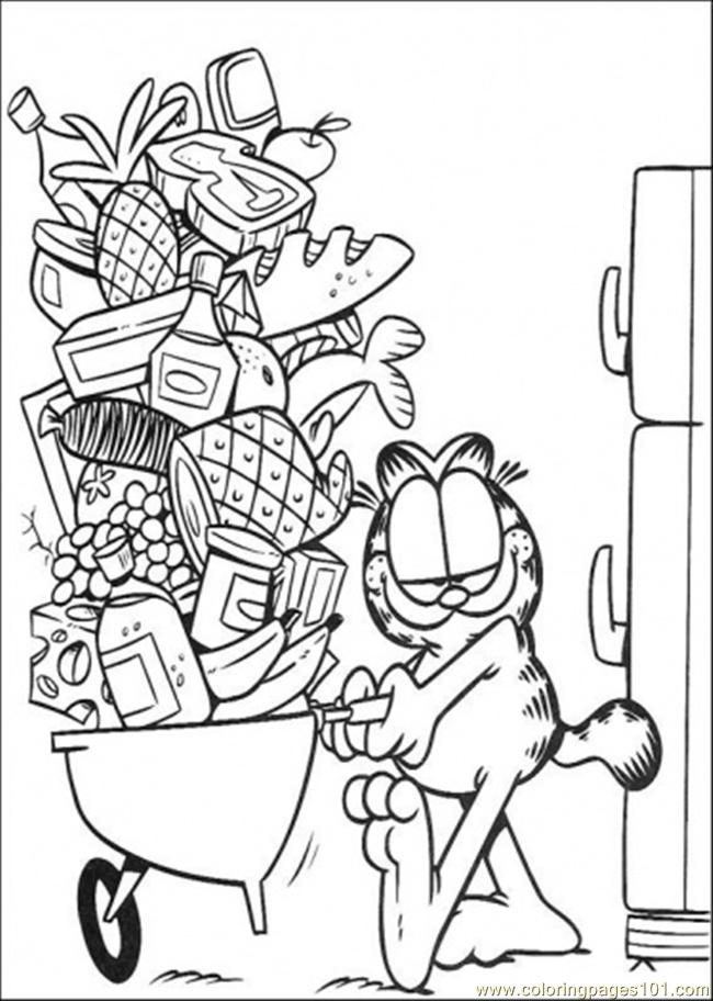650x912 So Much Food Coloring Page