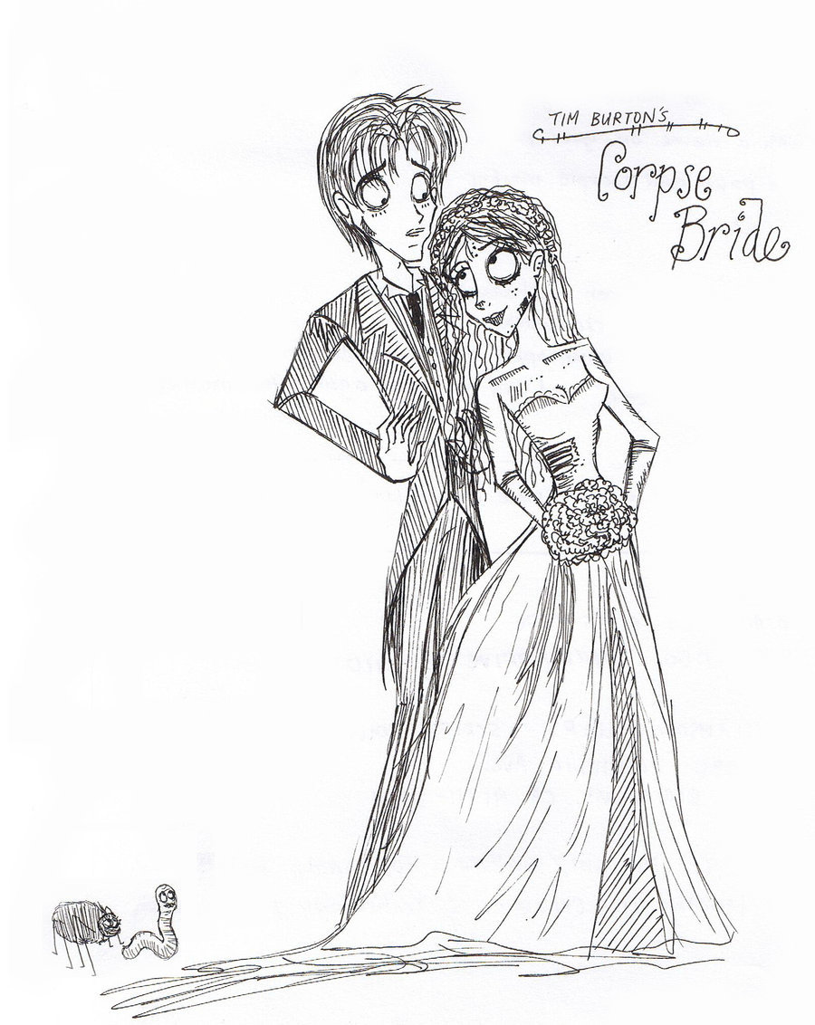 900x1132 Tim Burton Coloring Pages