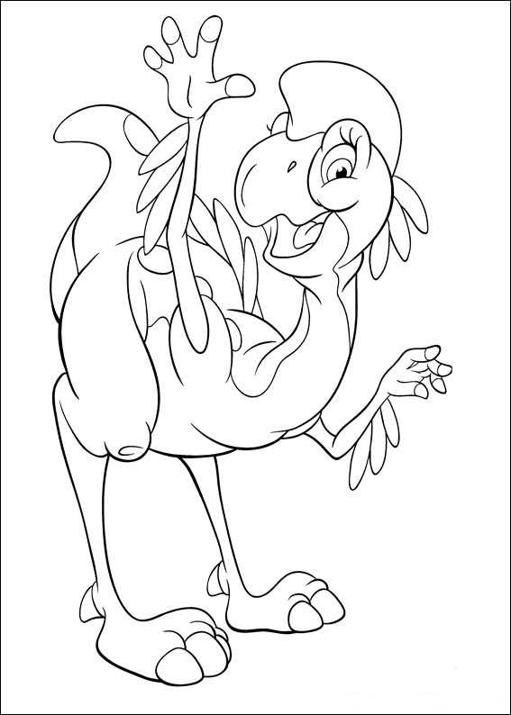 567x794 The Land Before Time Coloring Pages