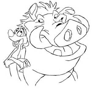 300x300 Timon The Lion King Printable Coloring Pages For Kids, Timon