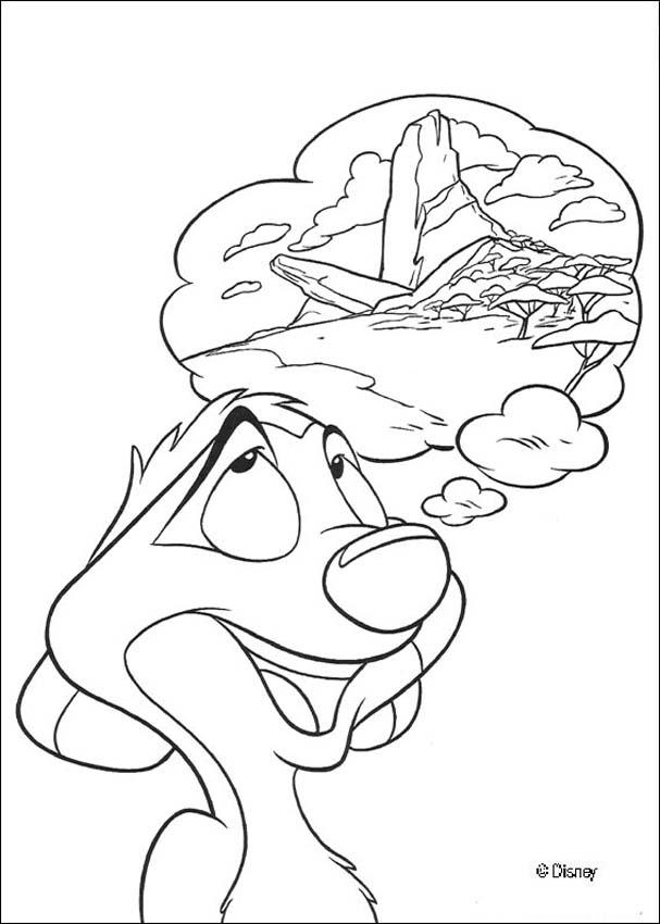 607x850 Best Buddies Timon And Pumbaa Coloring Pages