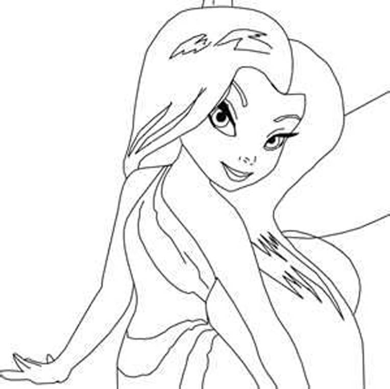 764x762 Innovation Design Disney Fairies Coloring Pages Tink Tinkerbell
