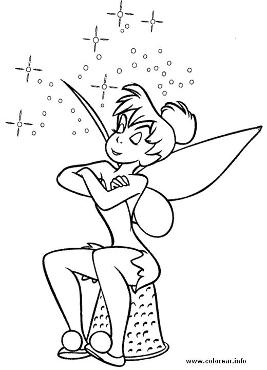 520x720 51 Best Peter Pan ~ Disney Coloring Pages Images