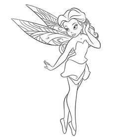 236x277 Desenho Fada Tinkerbell, Colorir Fada Tinkerbell Disneyphile