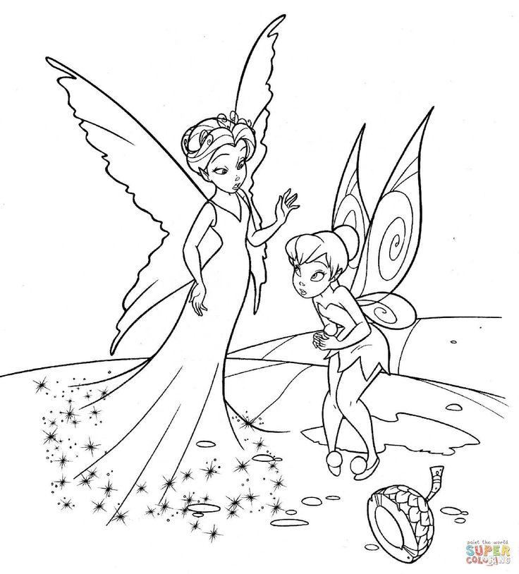 736x814 16 Best Tinker Bell Images On Coloring Books, Coloring
