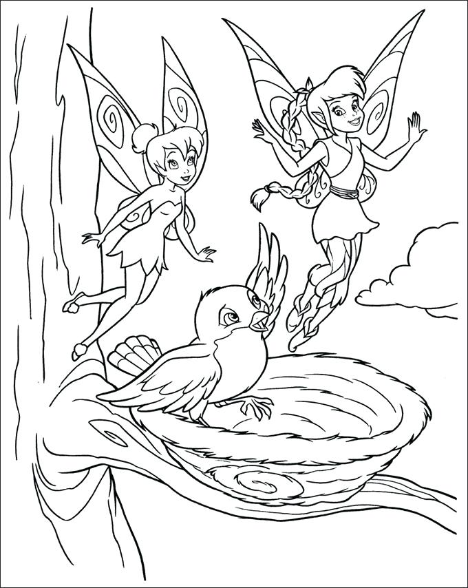 680x854 Free Printable Disney Tinkerbell Coloring Pages Muyatips.us