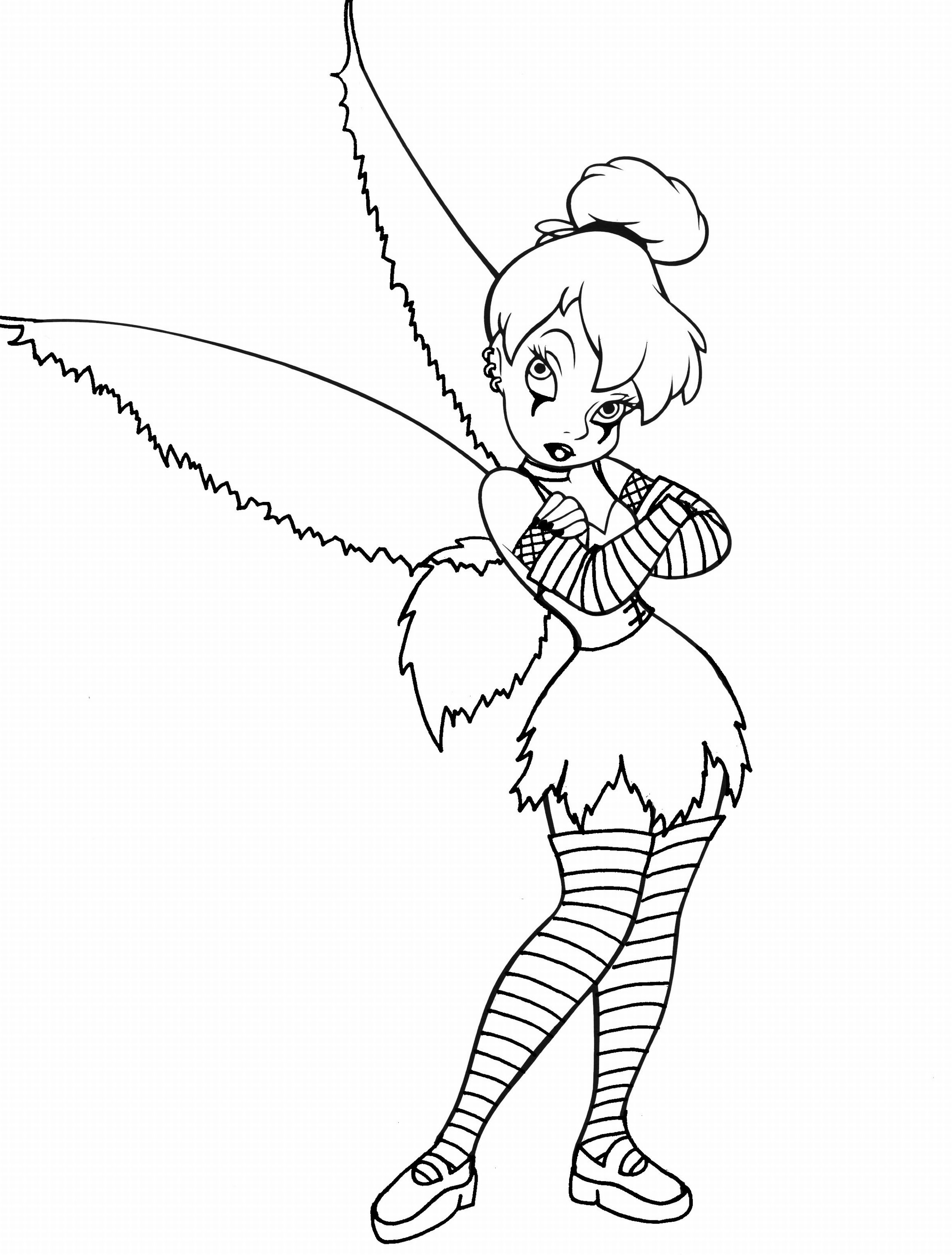 2464x3248 Good Tinkerbell Coloring Pages 26 On Coloring Pages Online