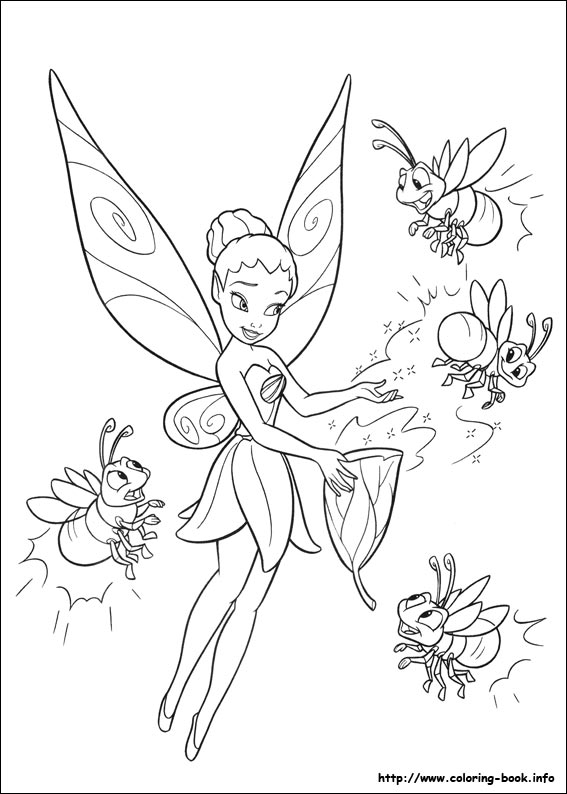 567x794 Tinkerbell Coloring Pages On Coloring