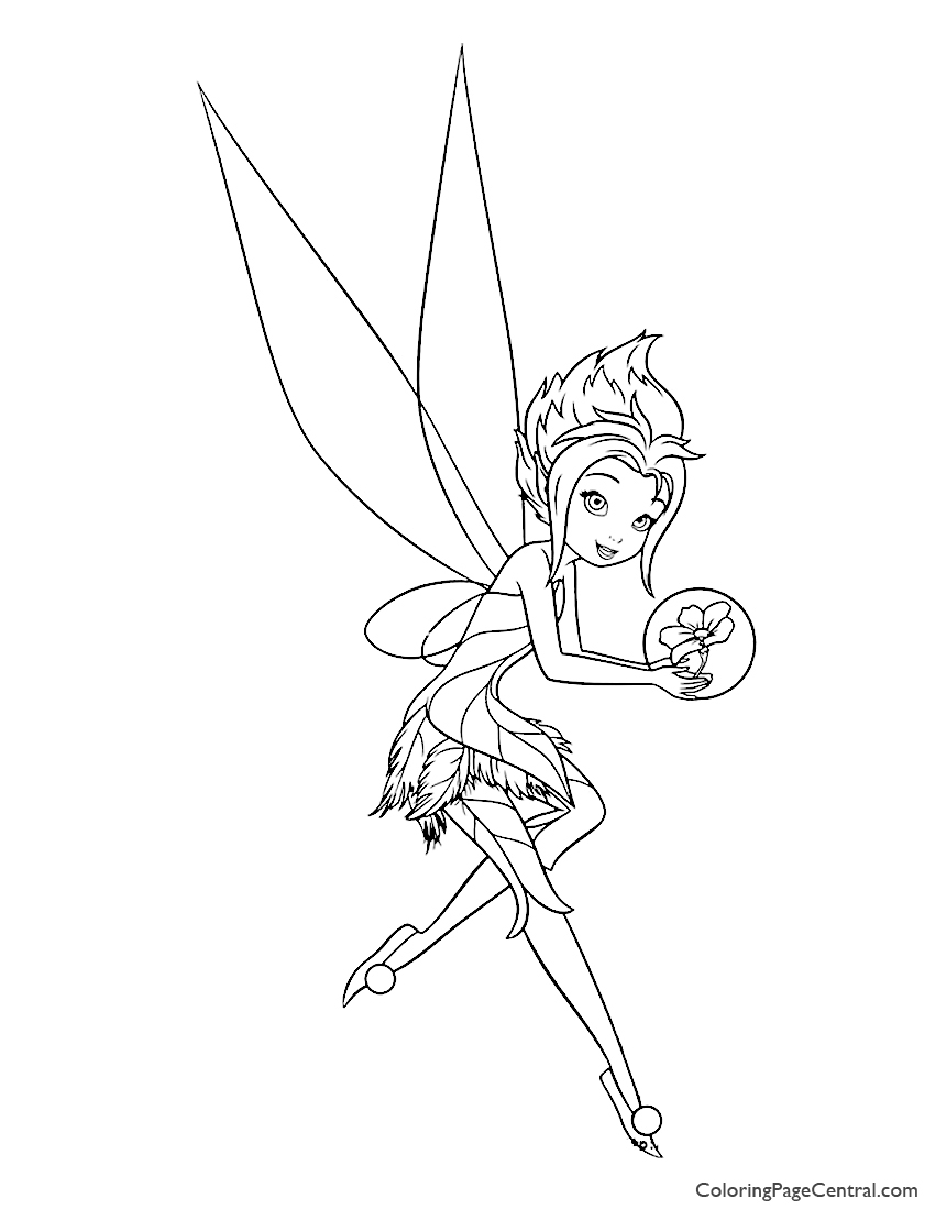 850x1100 Tinkerbell Periwinkle 04 Coloring Page Coloring Page Central