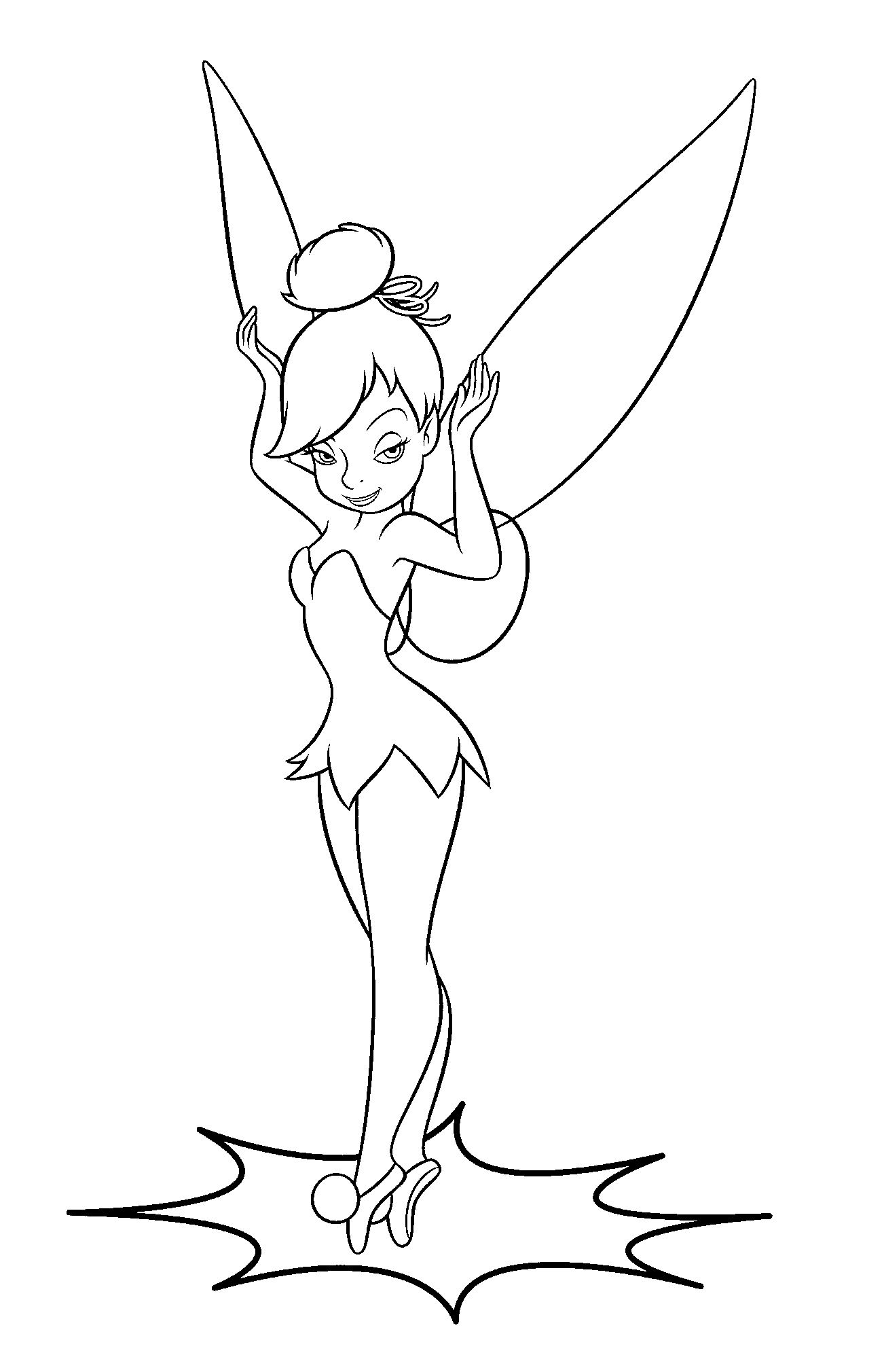 1302x2020 Inspiration Tinkerbell Coloring Pages Tinkerbell Coloring Pages
