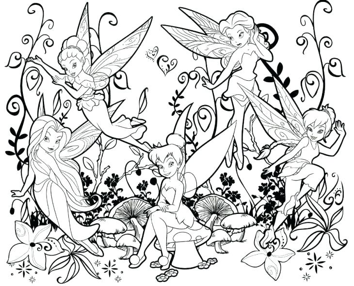 730x591 Tinkerbell Printable Coloring Pages Printable Free Printable