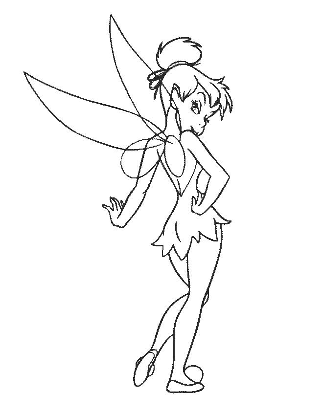660x847 Tinkerbell Coloring Pages (7) Coloring Kids