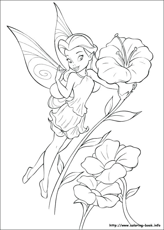 567x794 Tinkerbell Fairies Coloring Pages Coloring Pages Fairies Coloring