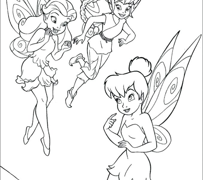 678x600 Coloring Pages Of And Her Fairy Friends Coloring Pages Of Disney