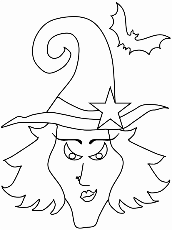 585x780 Tinkerbell Halloween Coloring Pages Images November 2017