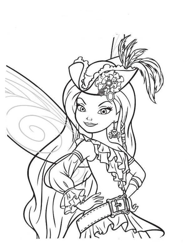 600x788 Tinkerbell Halloween Coloring Pages Festival Collections