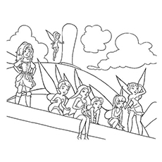 230x230 Top 25 Free Printable Tinkerbell Coloring Pages Online